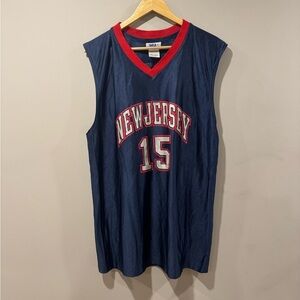 Vince Carter Reebok NBA New Jersey Nets Basketball Jersey
